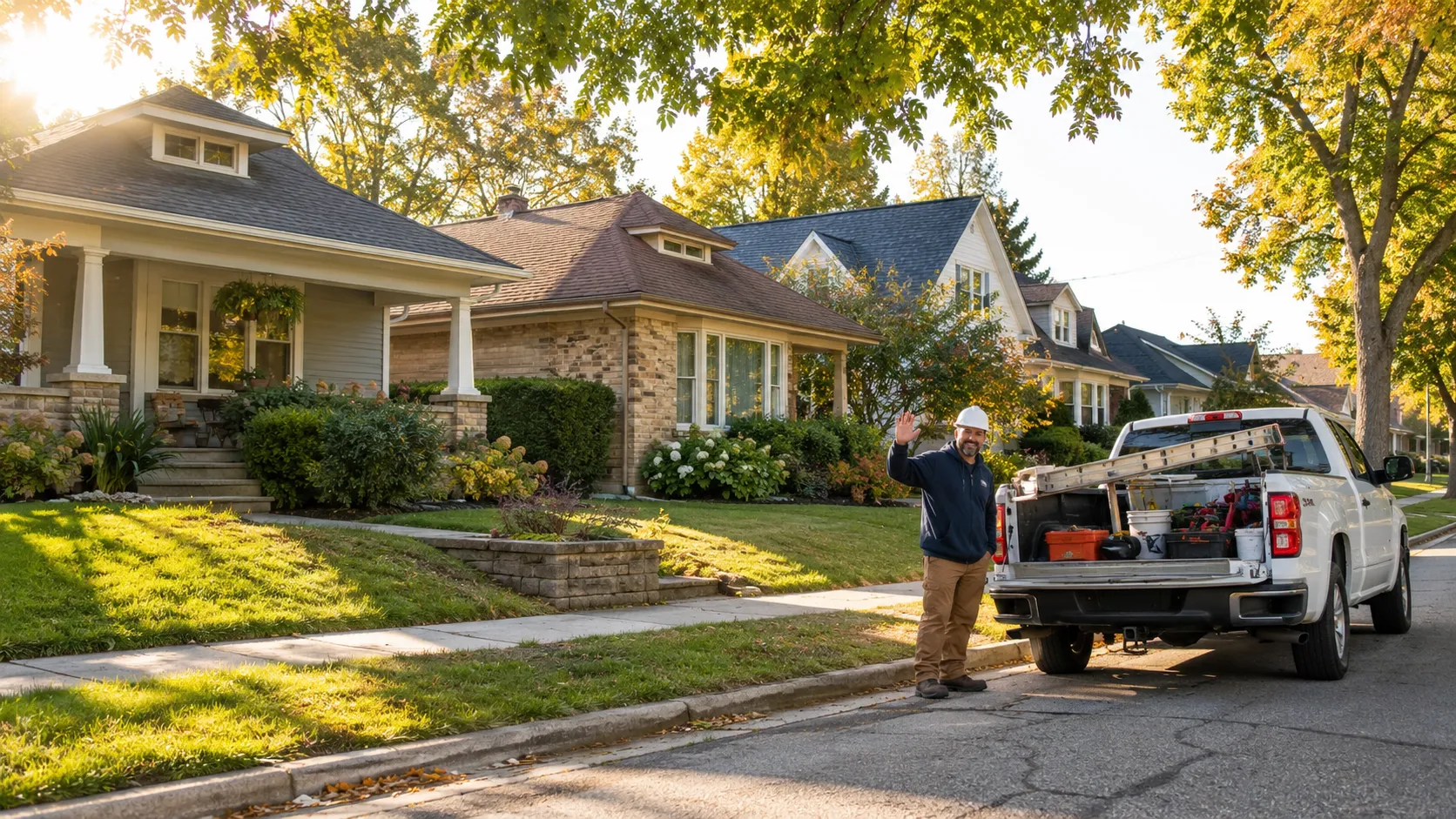 Homes with sturdy roofs in neighborhoods across the Cincinnati area